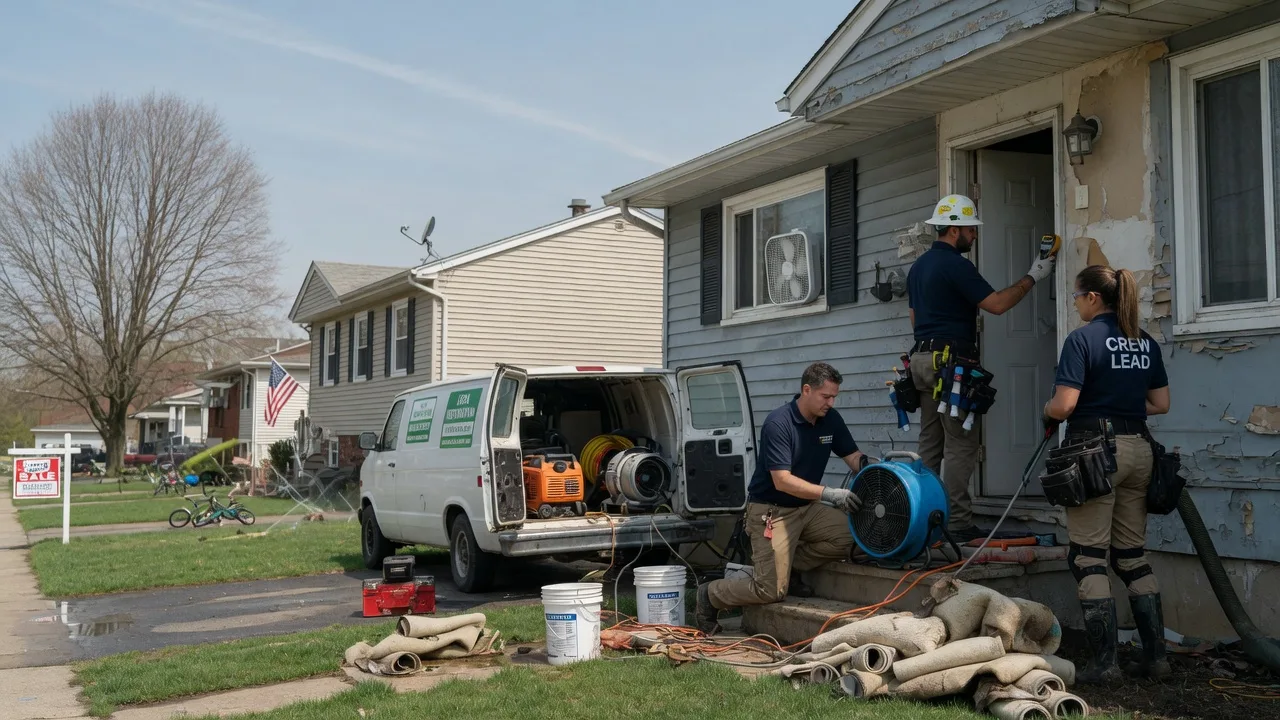 Flood Cleanup in Woodworth, ND near me