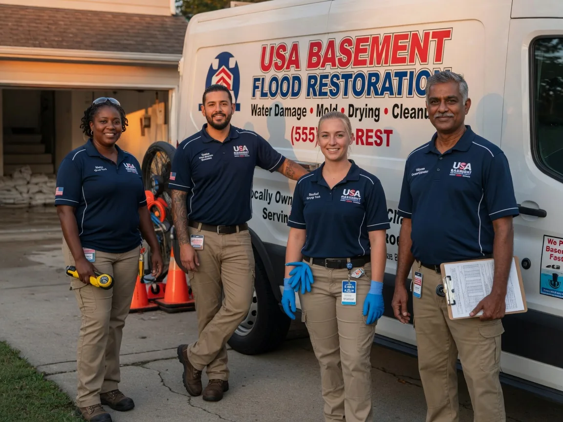 Basement Flood Cleanup company in Woodworth, ND